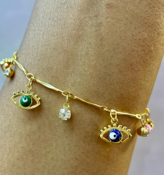 Pulseira olho grego